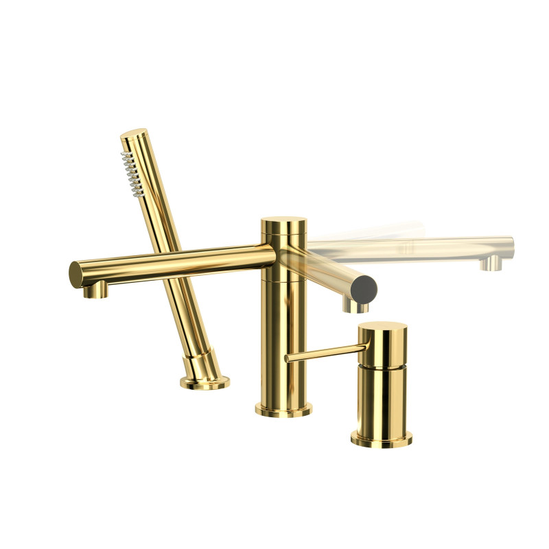 Bateria wannowa z prysznicem Lugo CMB7542 - 3 otworowa