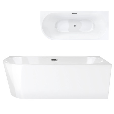 Wanna narożna INTERO E230 prawa – 150, 160, 170 cm | Corsan