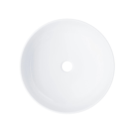 Okrągła umywalka nablatowa Corsan LUGO UC9988, ceramiczna