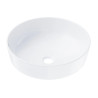 Okrągła umywalka nablatowa Corsan LUGO UC9988, ceramiczna