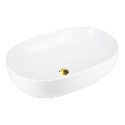 Umywalka nablatowa OLVENA UC5566 60x40 cm | Easy Clean