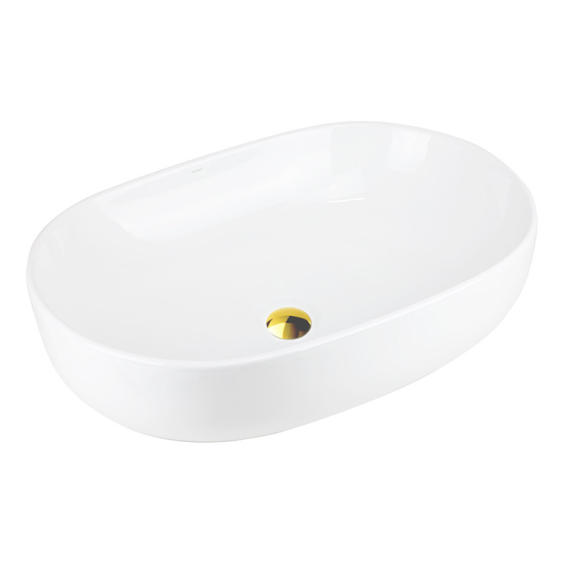 Umywalka nablatowa OLVENA UC5566 60x40 cm | Easy Clean