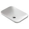 Cermiczna umywalka Corsan INTERO, wymiary 43x38x14 cm
