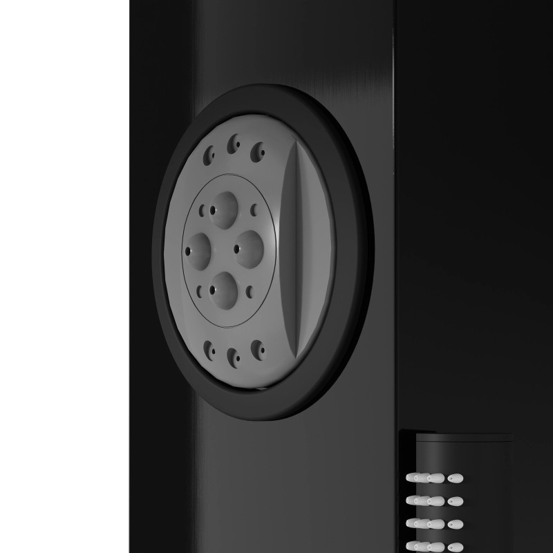 Panel prysznicowy Corsan SNAKE LED z hydromasażem