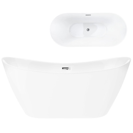 Akrylowa wanna wolnostojąca NAUTI 160cm i 170cm | Corsan.pl