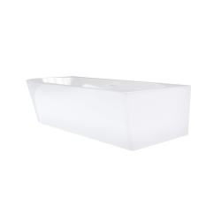 Wanna INTERO V240 Prawa | 150-170 cm | Przelew szczelinowy