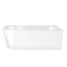 Wanna INTERO V240 Prawa | 150-170 cm | Przelew szczelinowy