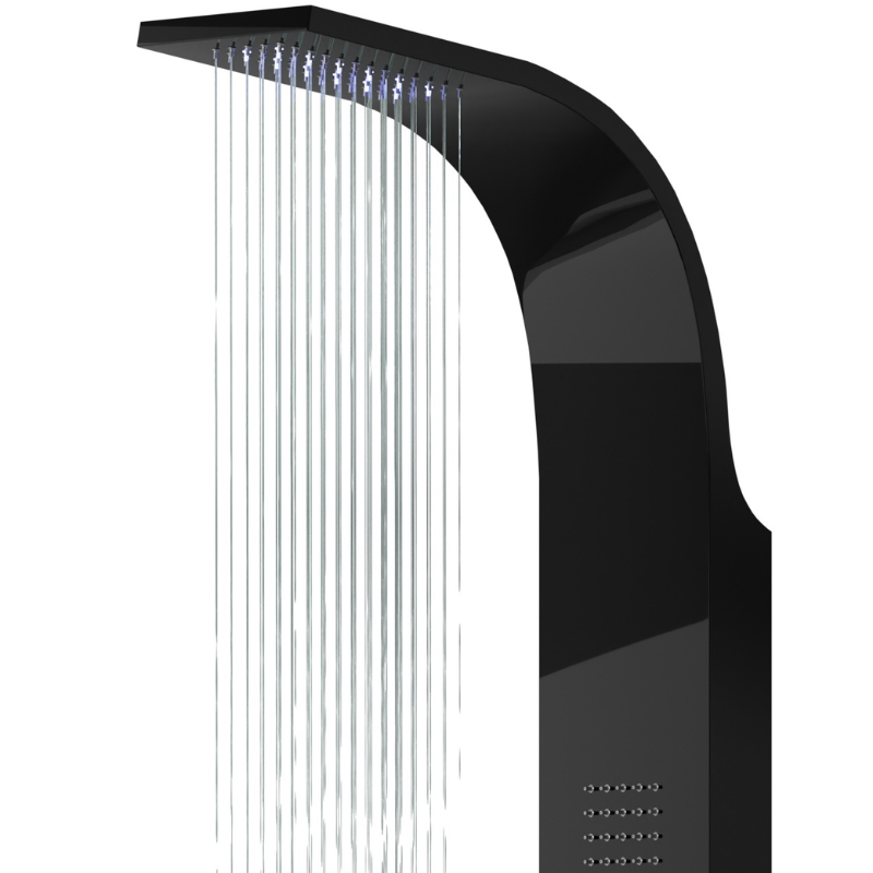 Corsan SAMSARA LED – Panel prysznicowy z hydromasażem