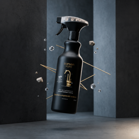 Corsan Home Płyn do mycia 500 ml | Usuwa kamień i osad z wody