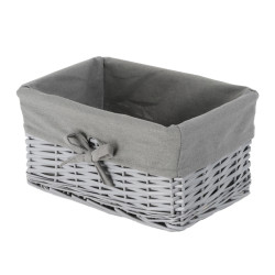 Koszyk wiklinowy 715 z kokardką 30×20×15 Koszoplotka, różne