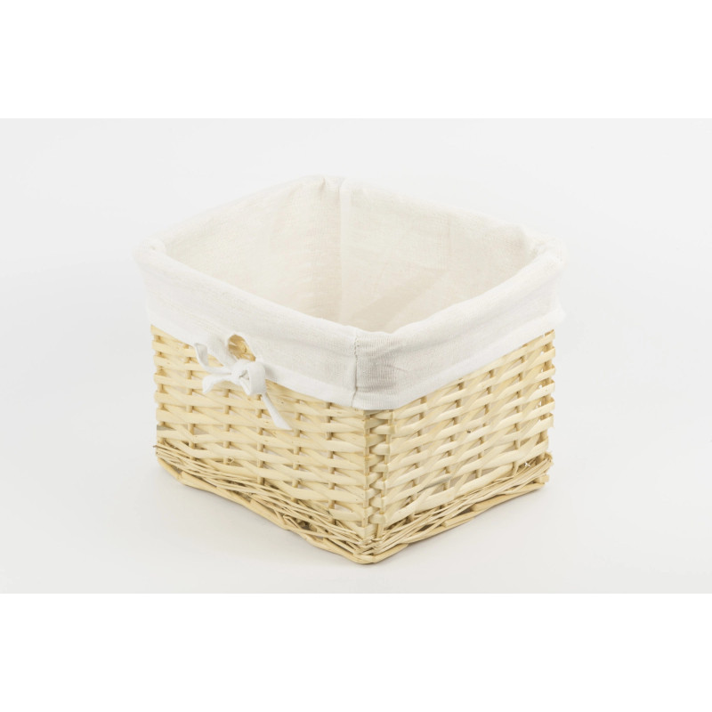 Koszyk Koszoplotka 113XS – wiklinowy organizer z wyściółką | 8 L
