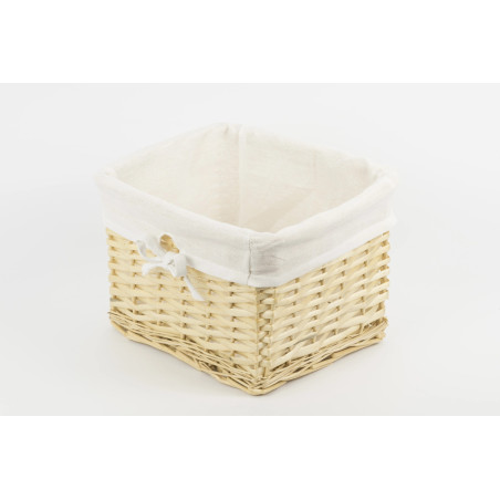 Koszyk Koszoplotka 113XS – wiklinowy organizer z wyściółką | 8 L