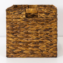 Składany kosz z hiacyntu 33×33×33 cm | Koszoplotka