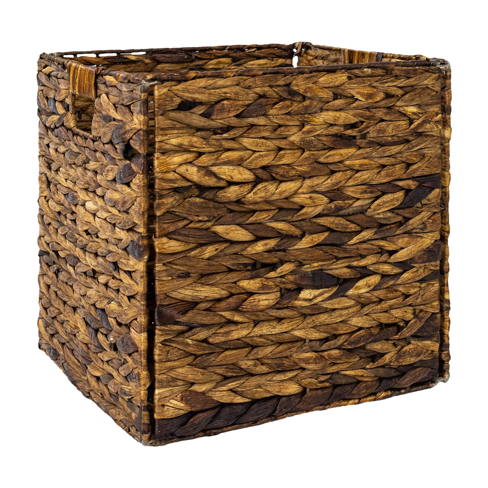 Składany kosz z hiacyntu 33×33×33 cm | Koszoplotka