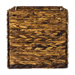 Składany kosz z hiacyntu 33×33×33 cm | Koszoplotka