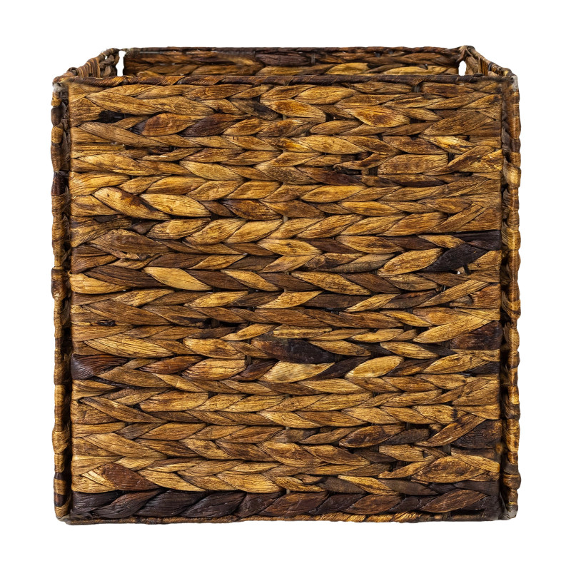 Składany kosz z hiacyntu 33×33×33 cm | Koszoplotka