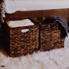 Składany kosz z hiacyntu 33×33×33 cm | Koszoplotka