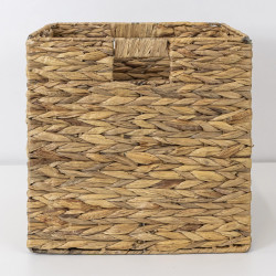 Składany kosz z hiacyntu 33×33×33 cm | Koszoplotka