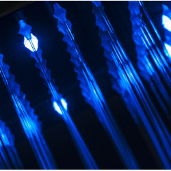 Sprchový panel KASKADA LED, hliníkový