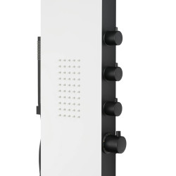 Sprchový panel DUO, hliníkový