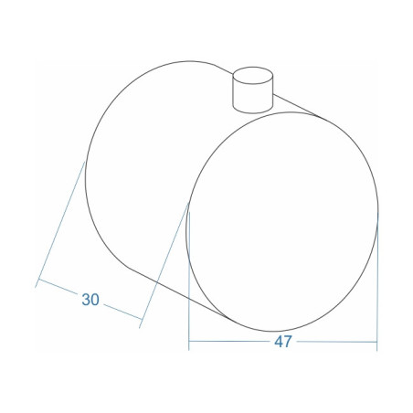 Kulaté ovládací kolečko směšovače – Corsan P035