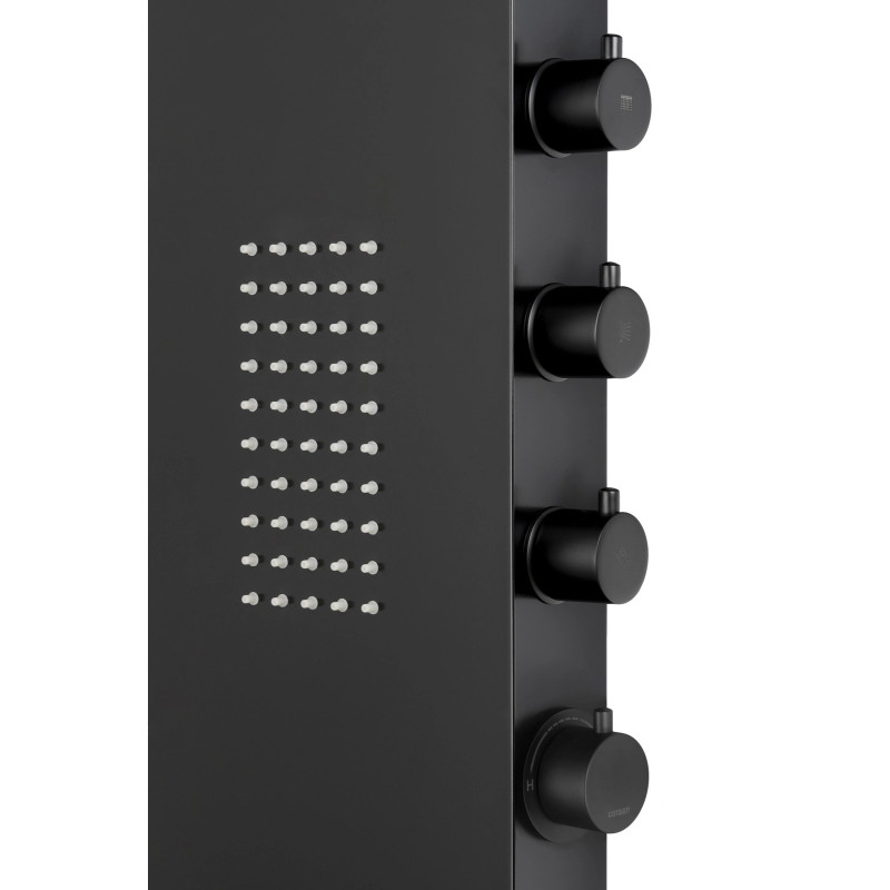 Sprchový panel DUO LED, hliníkový