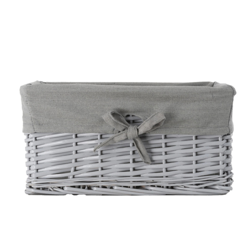 Proutěný koš 715S s mašlí 30×20×15 cm – Koszoplotka