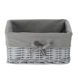 Proutěný koš 715S s mašlí 30×20×15 cm – Koszoplotka