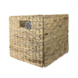 Skládací koš z vodního hyacintu 514 30×30×30 cm – Koszoplotka