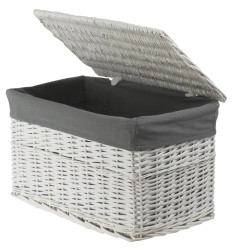 Proutěná truhla s podšívkou 113L 66×40×40 cm – Koszoplotka