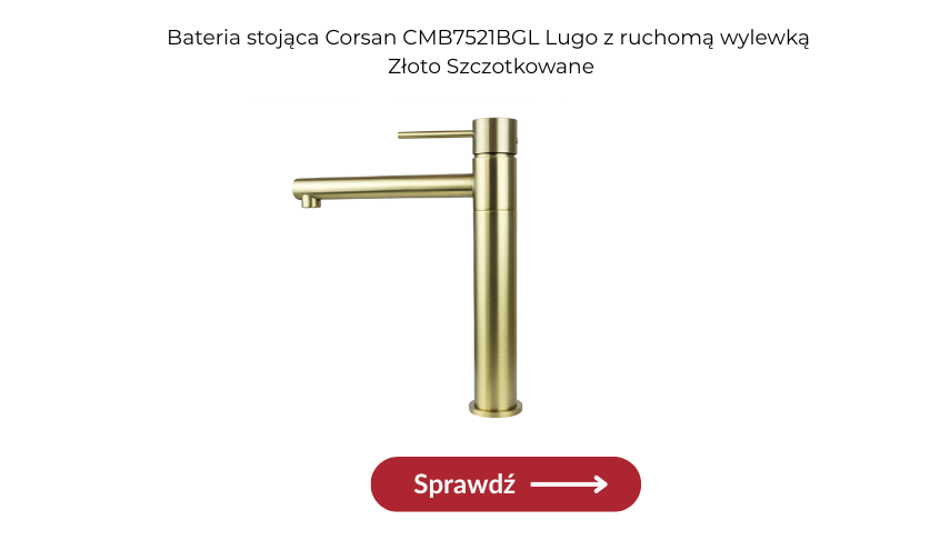 wysoka bateria stojąca do umywalki nablatowej lugo 