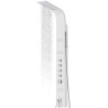 Duschpaneel KASKADA LED, Aluminium