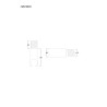Handbrause‑Halter CMU042CH, chrom