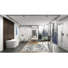 Wandbadewanne MONO E030 mit breitem Rand