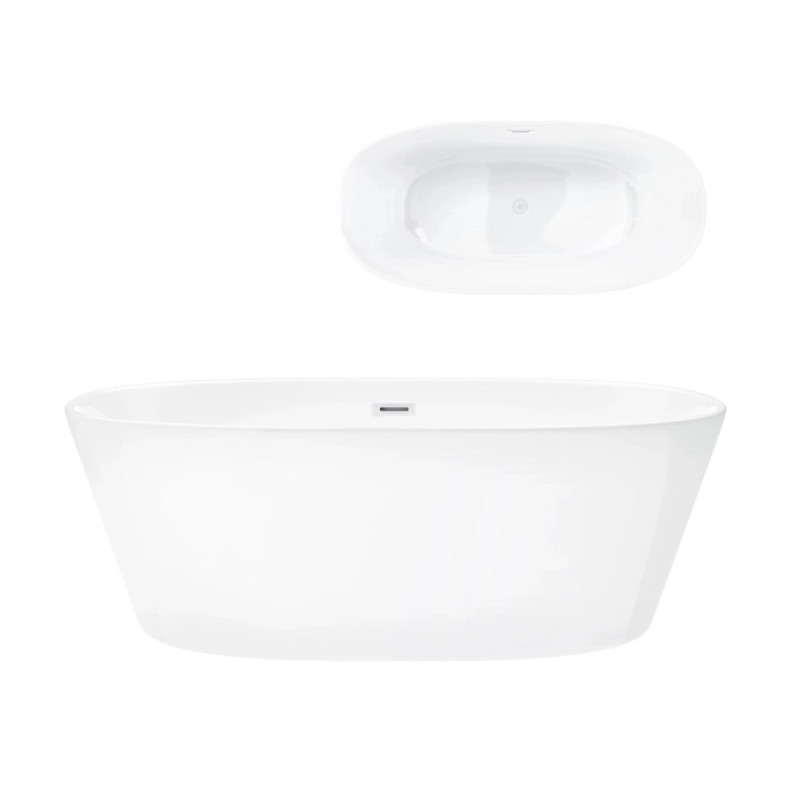 Freistehende Badewanne SALINA E026