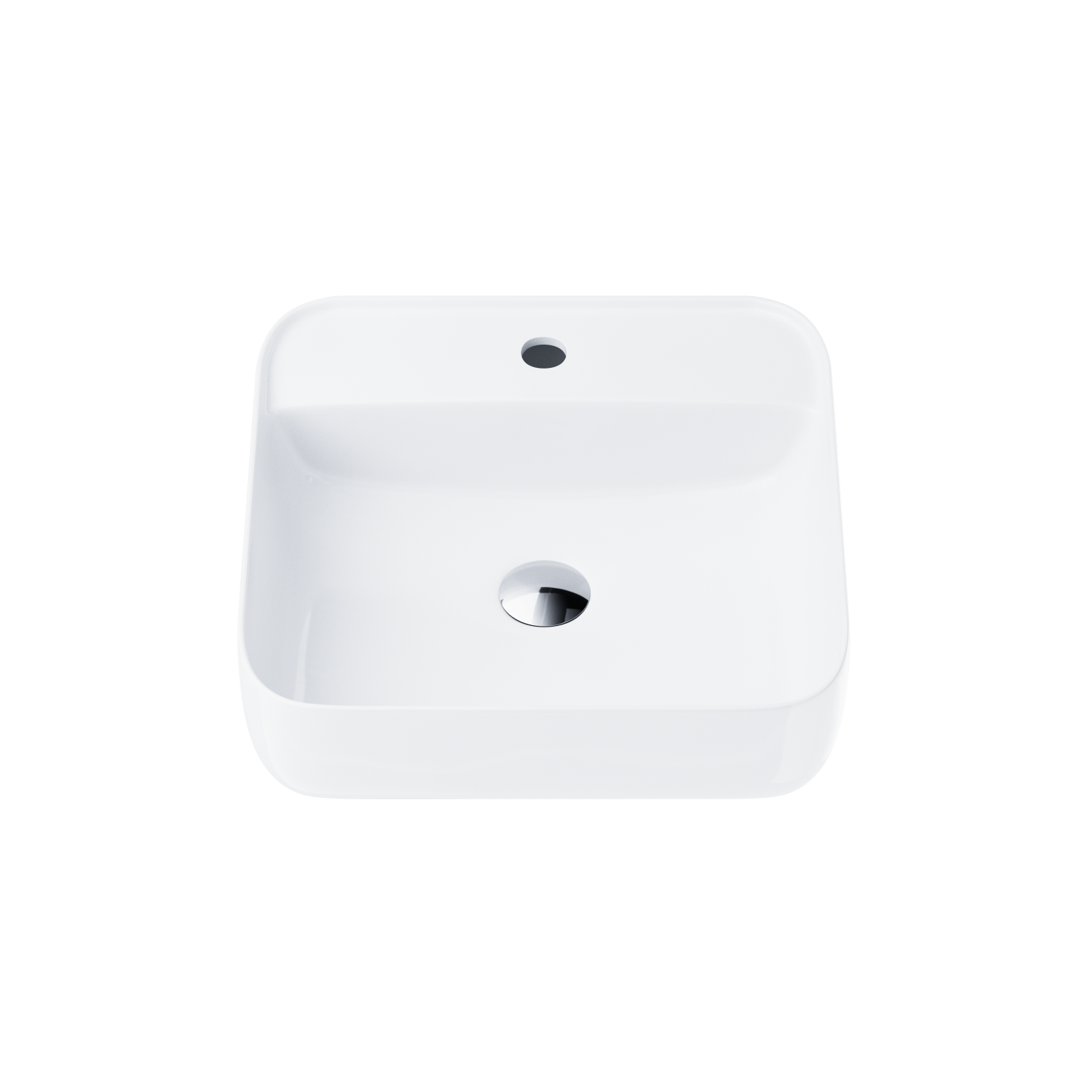 Aufsatzwaschbecken ANGO UC9902 quadratisch, 39×39×14 cm