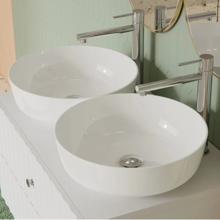 Aufsatzwaschbecken LUGO UC9988 rund, 42×14 cm