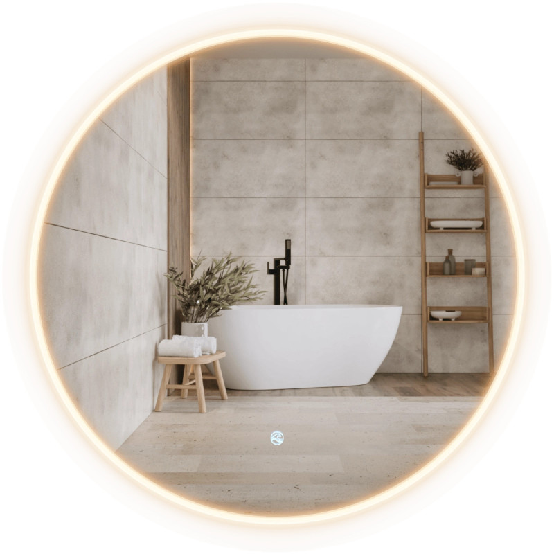 LED‑Spiegel TONDO 60 cm, rund