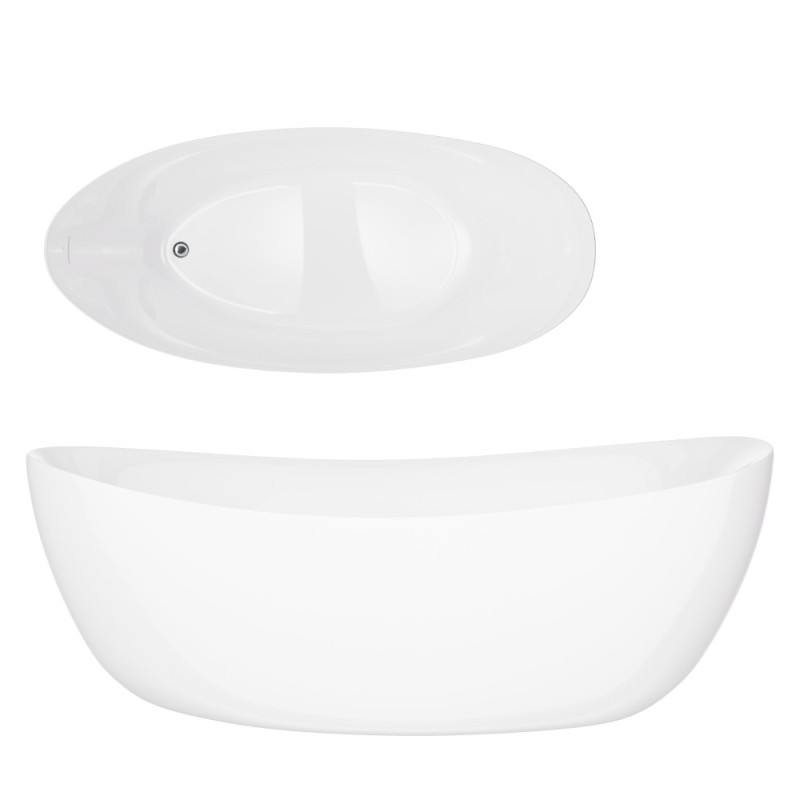 Freistehende Badewanne AVOLA V032