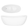 Freistehende Badewanne AVOLA V032