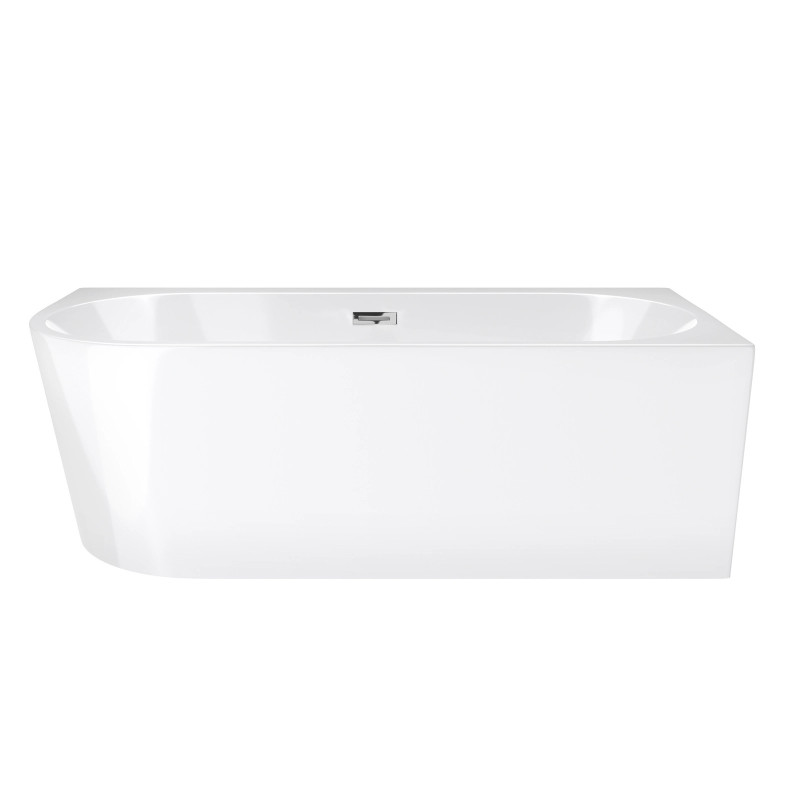 Eckbadewanne INTERO E240 mit breitem Rand, rechts