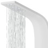 Duschpaneel ALTO LED, Aluminium