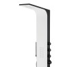 Duschpaneel DUO LED, Aluminium