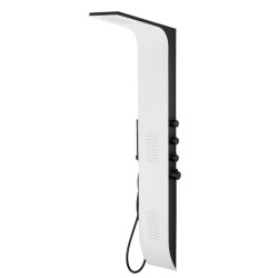 Duschpaneel DUO LED, Aluminium