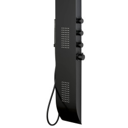 Duschpaneel DUO LED, Aluminium