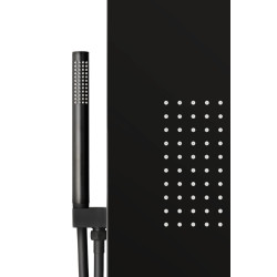 Duschpaneel DUO LED, Aluminium