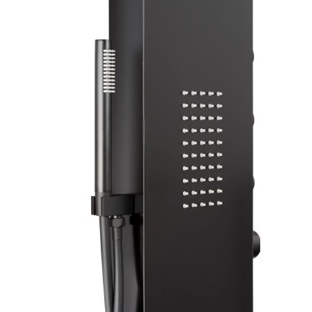 Duschpaneel DUO LED, Aluminium