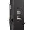 Duschpaneel DUO LED, Aluminium