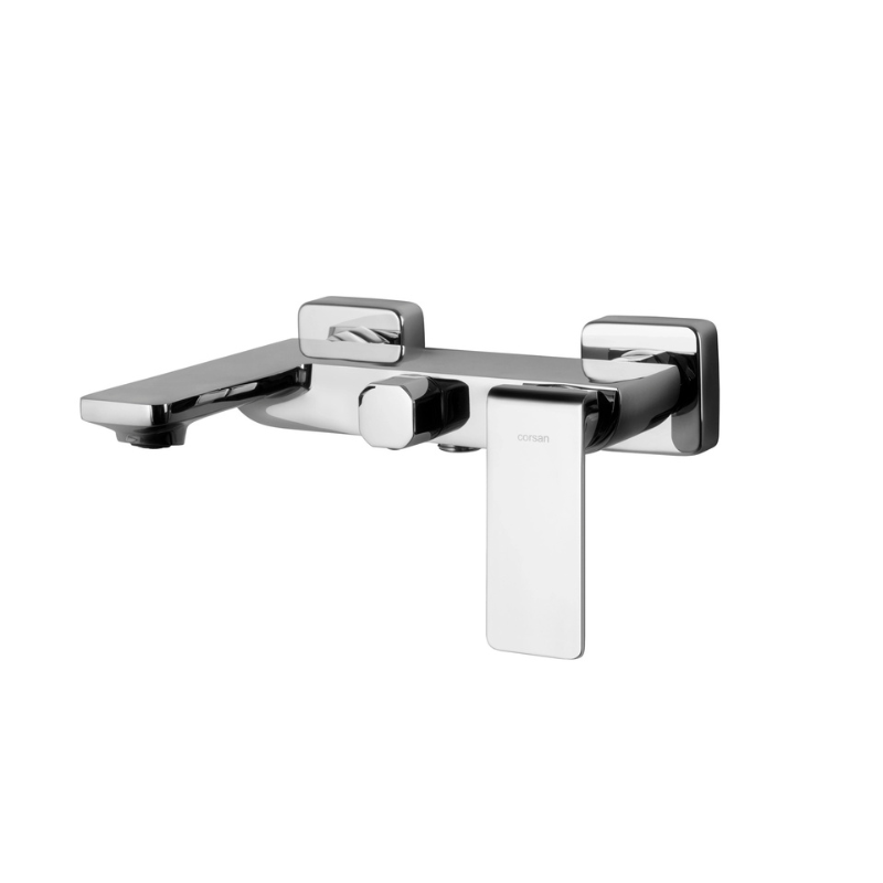 Bateria wannowa ścienna Corsan TRINO CMB7141