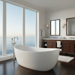 Freistehende Badewanne AVOLA V032